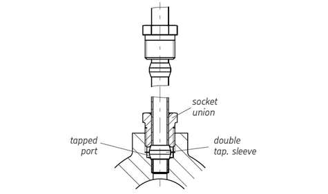Picture of Connectors for Steel and Copper Tubing